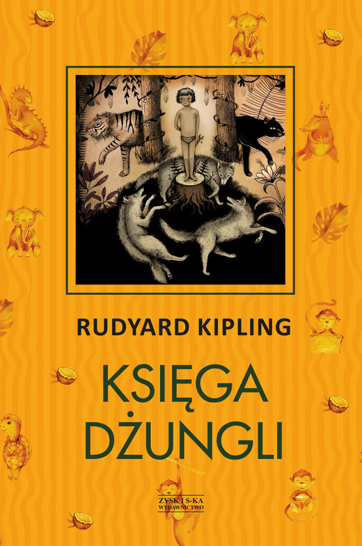 okładka Księga Dżungli ebook | epub, mobi | Rudyard Kipling