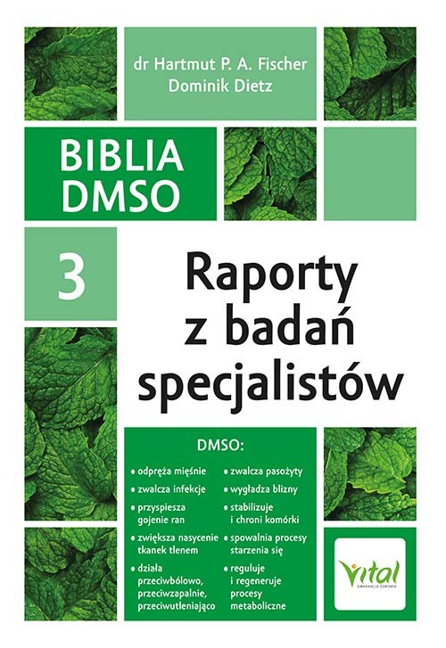 okładka Biblia DMSO 3. Raporty z badań specjalistów książka