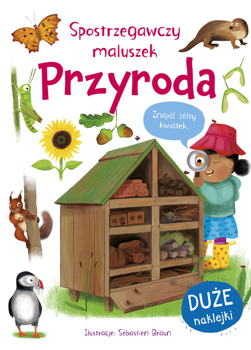 okładka Spostrzegawczy maluszek Przyroda książka