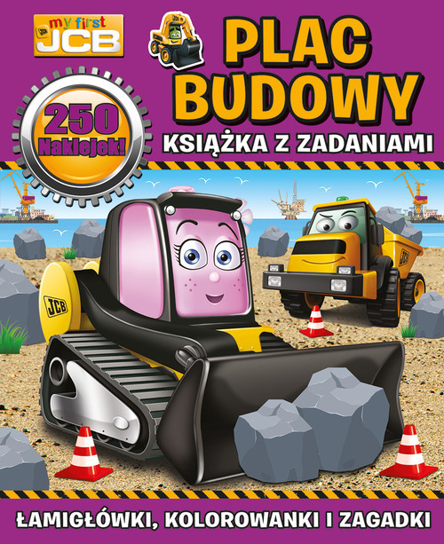 okładka My first JCB Plac budowy. Książka z zadaniami książka