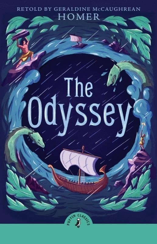 okładka The Odyssey wer. angielska książka | Geraldine McCaughrean