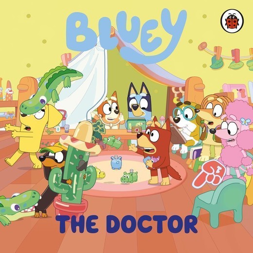 okładka The doctor. Bluey wer. angielska książka