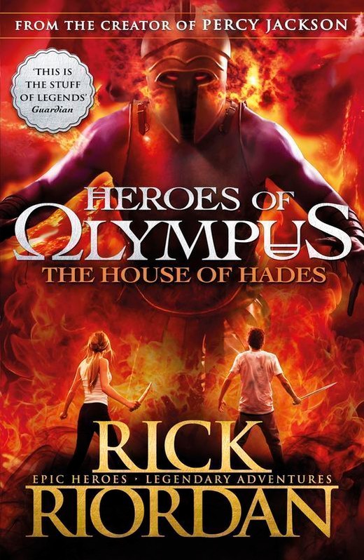 okładka The House of Hades. Heroes of Olympus. Book 4 wer. angielska książka