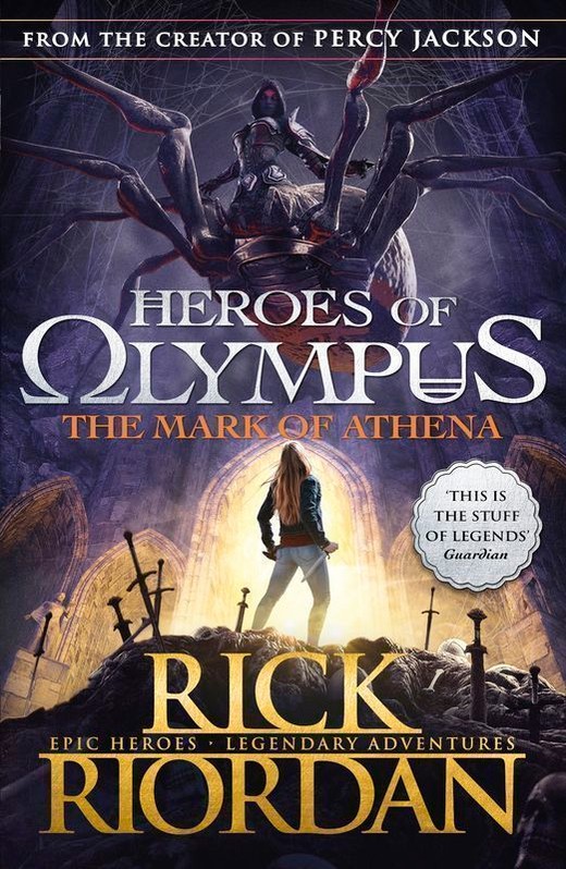 okładka The mark of Athena. Heroes of Olympus. Book 3 wer. angielska książka