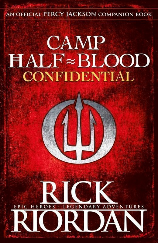 okładka Camp half-blood confidential. Percy Jackson and the Olympians wer. angielska książka