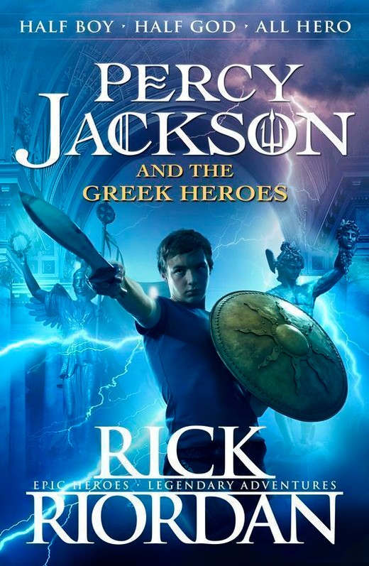 okładka Percy Jackson and the Greek Heroes wer. angielska książka