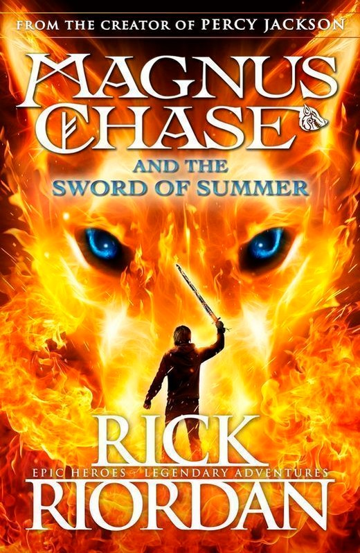 okładka Magnus Chase and the sword of summer. Book 1 wer. angielska książka