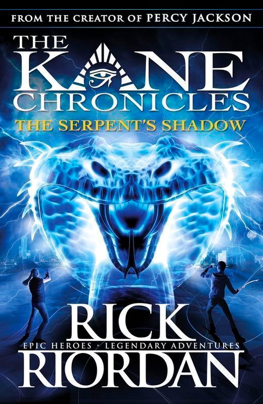 okładka The Serpent's Shadow. The Kane Chronicles. Book 3 wer. angielska książka