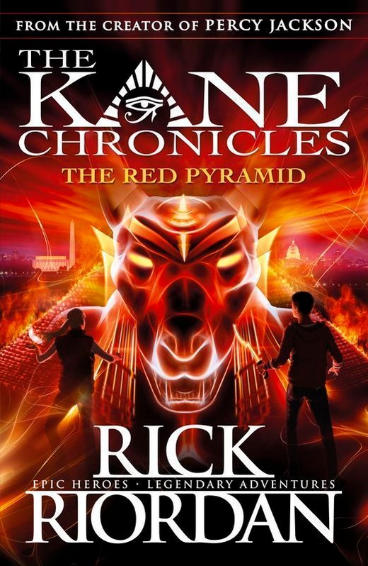 okładka The red pyramid. The Kane Chronicles. Book 1 wer. angielska książka