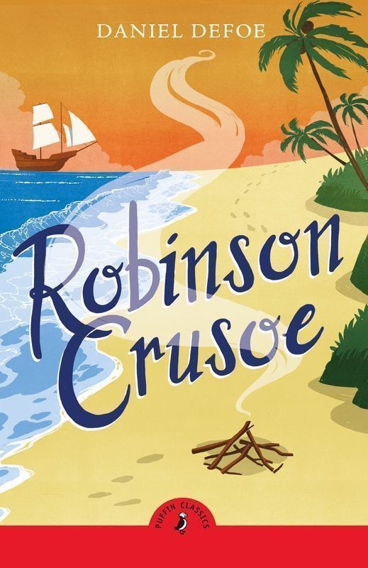 okładka Robinson Crusoe wer. angielska książka