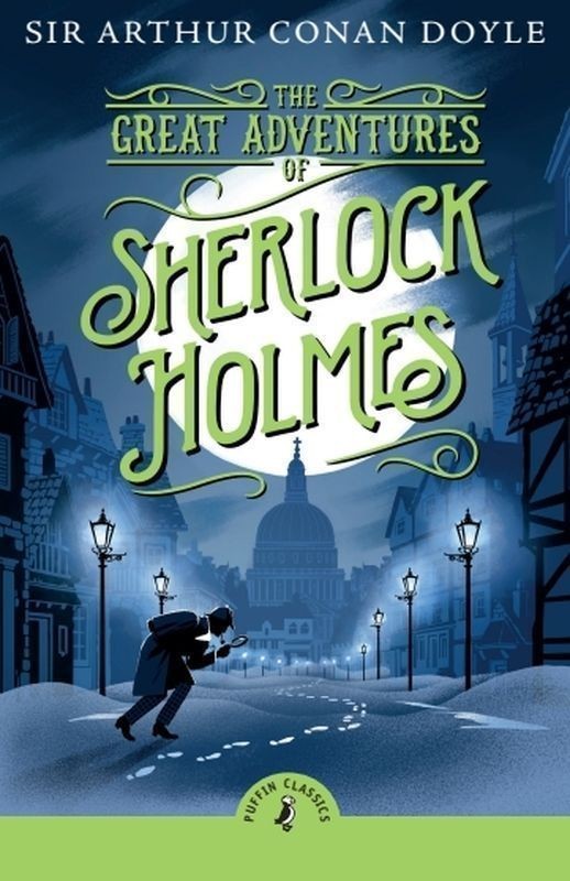 okładka The great adventures of Sherlock Holmes wer. angielska książka