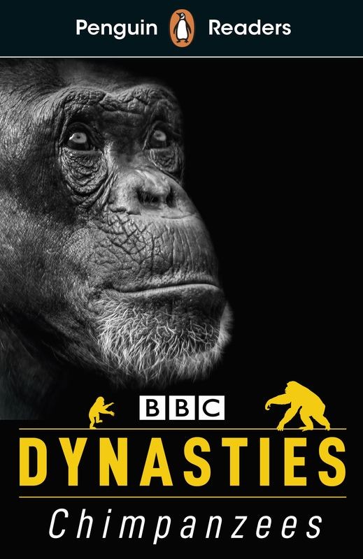 okładka Dynasties. Chimpanzees. Penguin Readers Level 3 wer. angielska książka