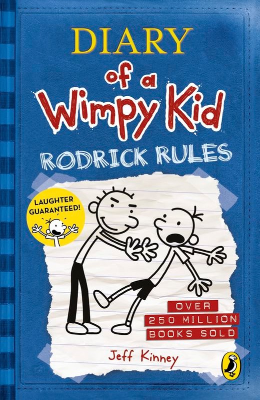 okładka Diary of a Wimpy Kid. Rodrick Rules (Book 2) wer. angielska książka