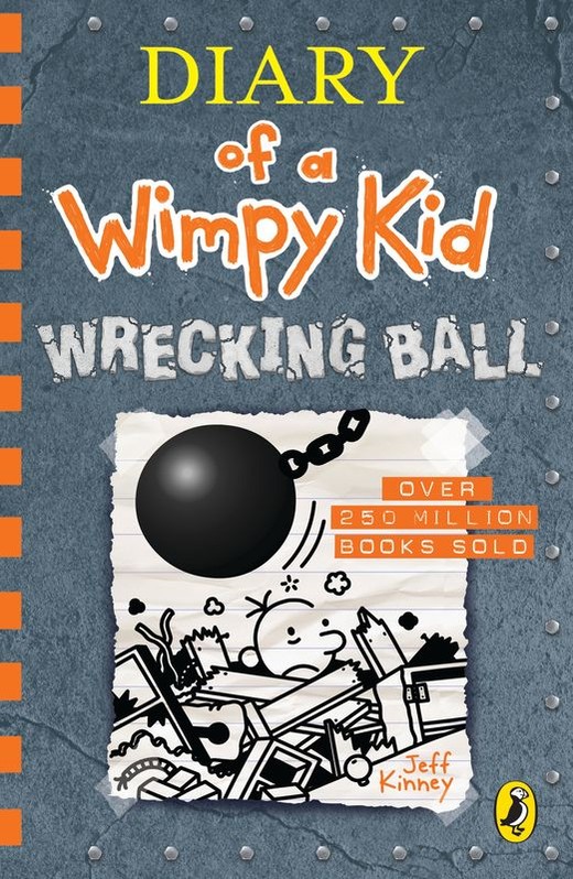okładka Diary of a Wimpy Kid. Wrecking Ball (Book 14) wer. angielska książka