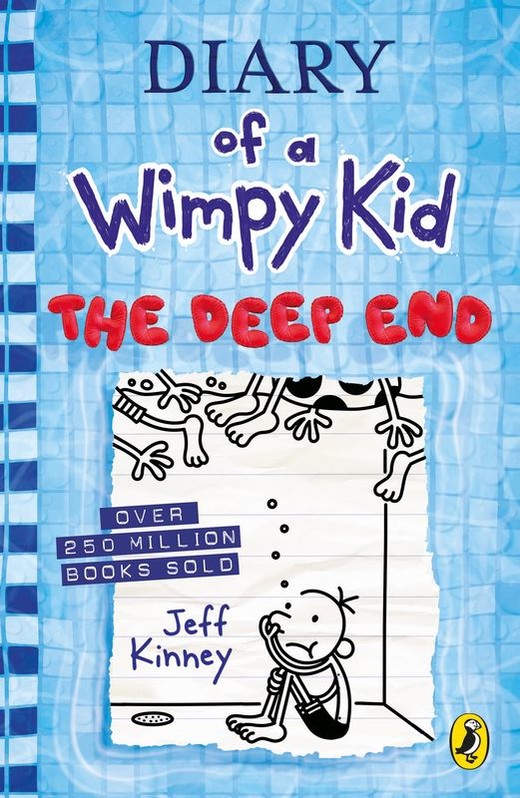 okładka Diary of a Wimpy Kid. The Deep End (Book 15) wer. angielska książka