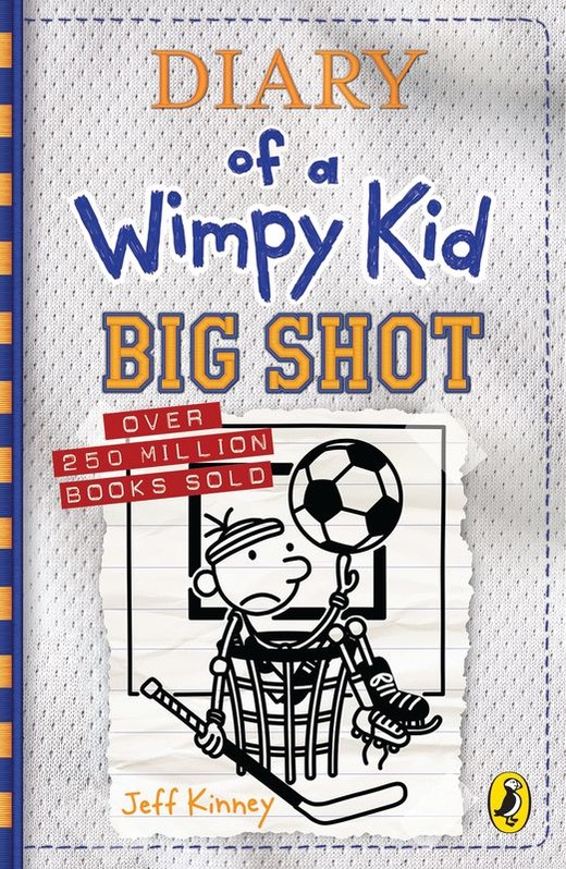 okładka Diary of a Wimpy Kid. Big Shot (Book 16) wer. angielska książka
