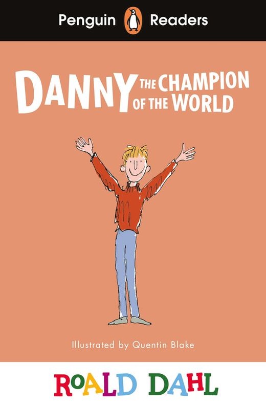 okładka Danny the Champion of the World. Penguin Readers Level 4 wer. angielska książka