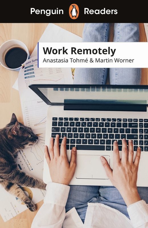 okładka Work Remotely. Penguin Readers Level 5 wer. angielska książka