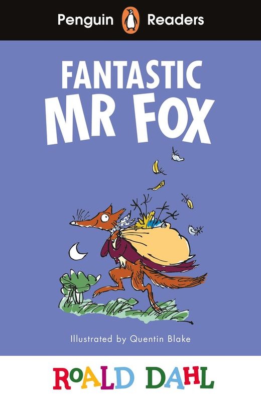 okładka Roald Dahl Fantastic Mr Fox. Penguin Readers Level 2 wer. angielska książka