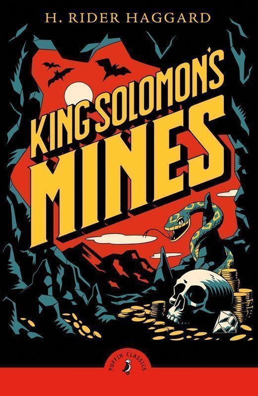 okładka King Solomon's Mines wer. angielska książka | H.Rider Haggard