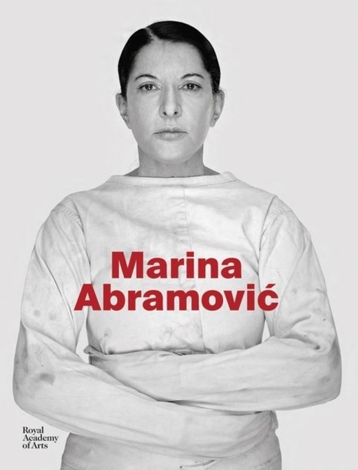 okładka Marina Abramovi wer. angielska książka