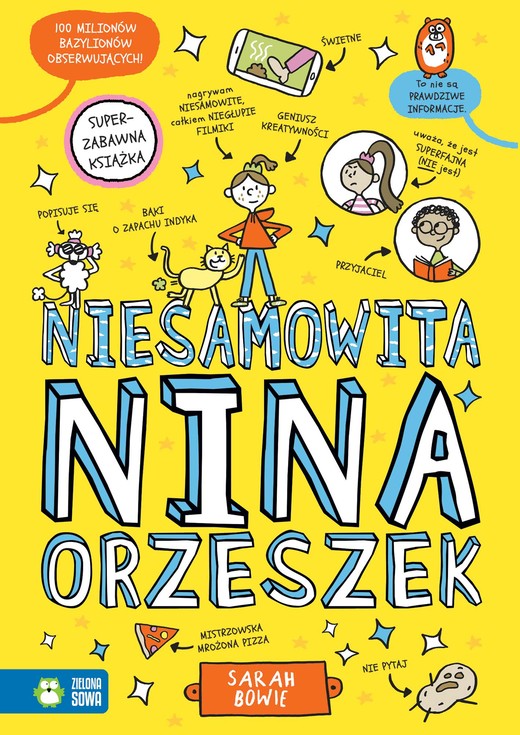 okładka Niesamowita Nina Orzeszek książka