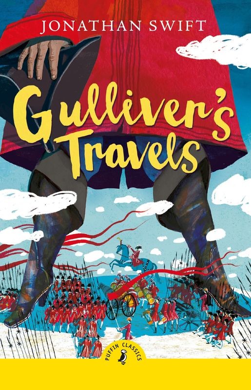 okładka Gulliver's Travels wer. angielska książka