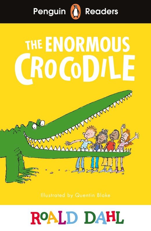 okładka The Enormous Crocodile. Penguin Readers Level 1 wer. angielska książka