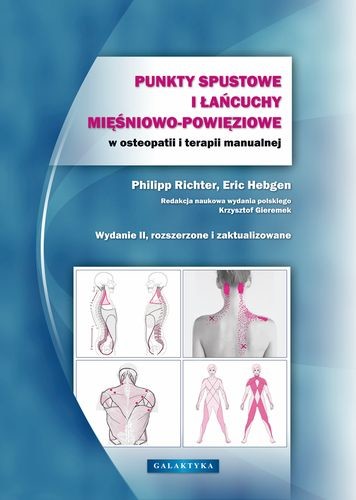 okładka Punkty spustowe i łańcuchy mięśniowo-powięziowe w osteopatii i terapii manualnej wyd. 2018 książka | Eric Hebgen