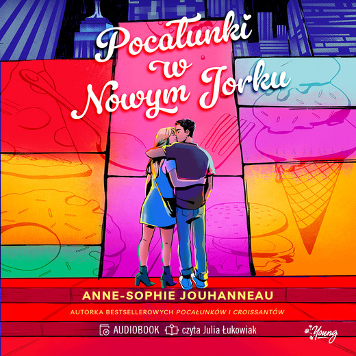 okładka Pocałunki w Nowym Jorku audiobook | MP3 | Anne-Sophie Jouhanneau