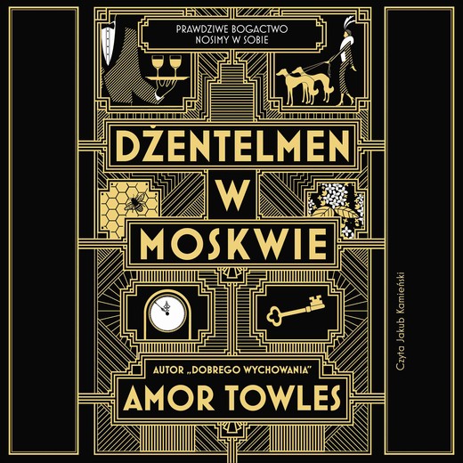 okładka Dżentelmen w Moskwie audiobook | MP3 | Amor Towles