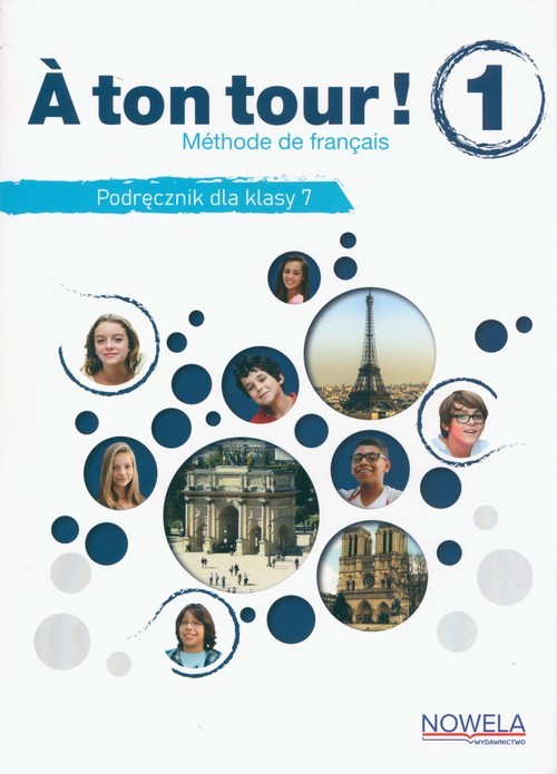okładka A ton tour! 1 Podręcznik Szkoła podstawowa książka