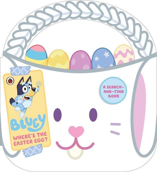 okładka Where’s the Easter egg? Bluey wer. angielska książka