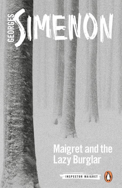 okładka Maigret and the Lazy Burglar wer. angielska książka | Georges Simenon