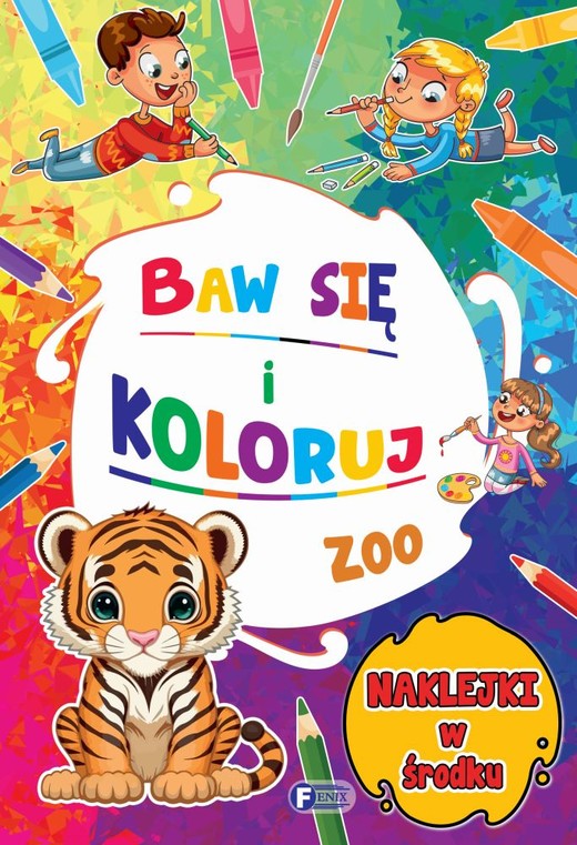 okładka ZOO. Baw się i koloruj książka