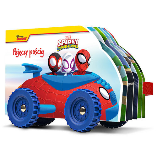 okładka Pajęczy pościg. Marvel Spidey i Super-kumple książka | Arie Kaplan