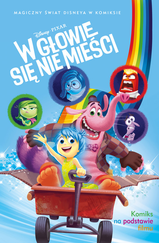 okładka W głowie się nie mieści. Magiczny świat Disneya w komiksie książka