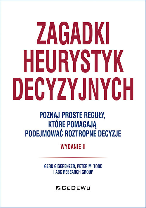okładka Zagadki heurystyk decyzyjnych książka