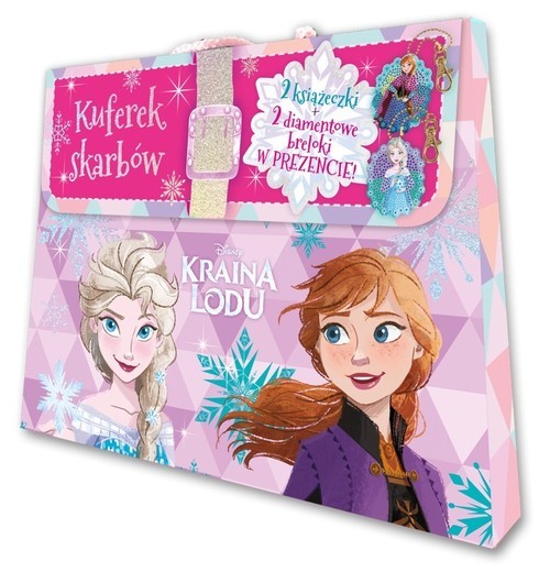 okładka Kuferek skarbów Disney Kraina Lodu książka