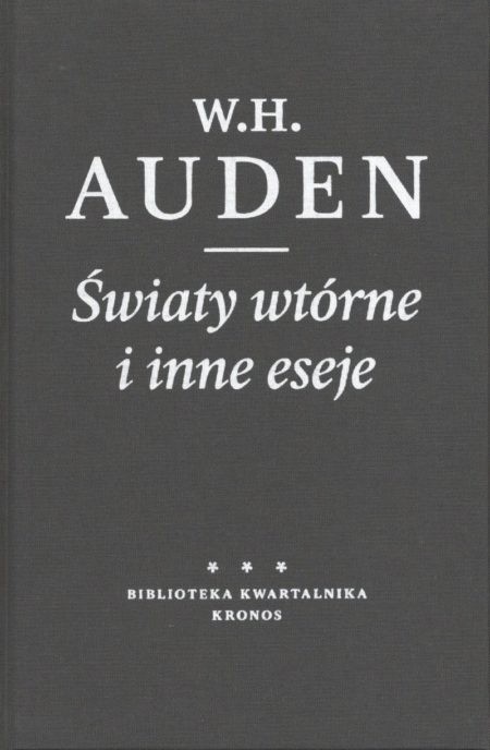 okładka Światy wtóre i inne eseje książka | Auden W.H.