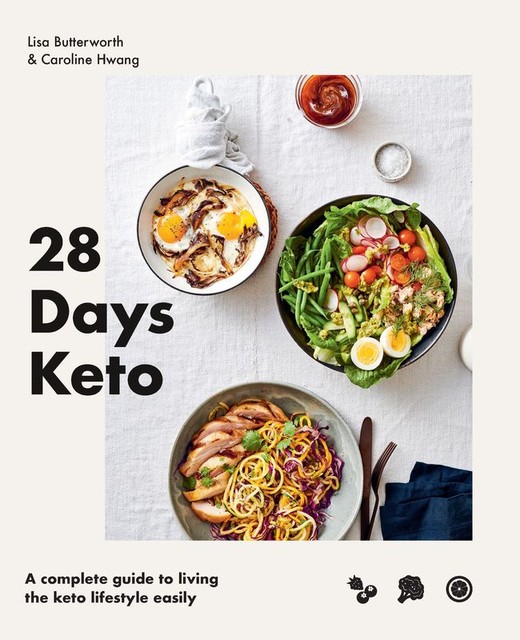 okładka 28 days Keto. A complete guide to living the keto lifestyle easily wer. angielska książka