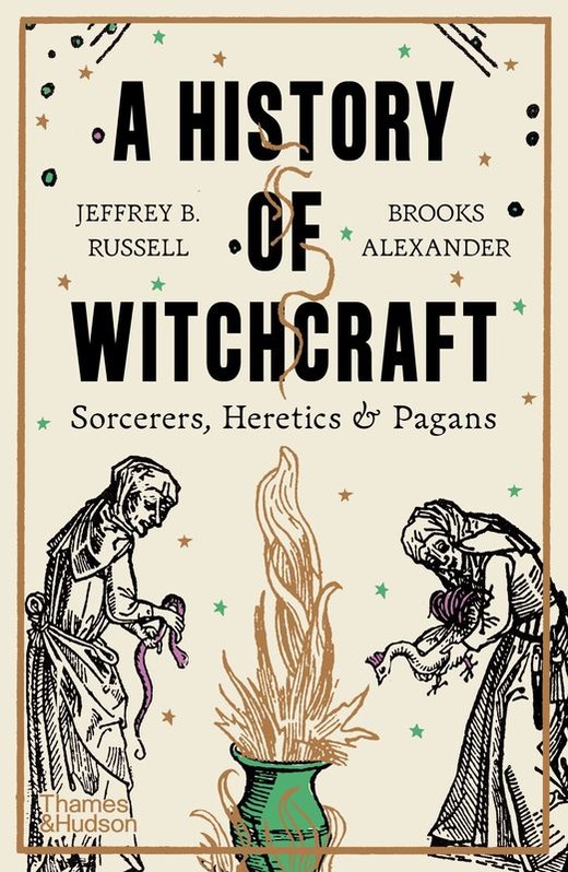 okładka A History of Witchcraft. Sorcerers, heretics & pagans we. angielska książka | Alexander Brooks