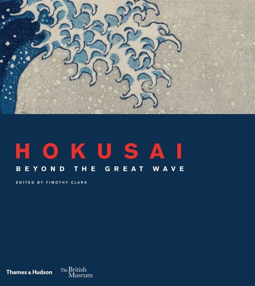 okładka Hokusai. Beyond the great wave we. angielska książka