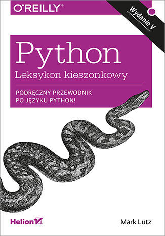 okładka Python leksykon kieszonkowy wyd. 5 książka