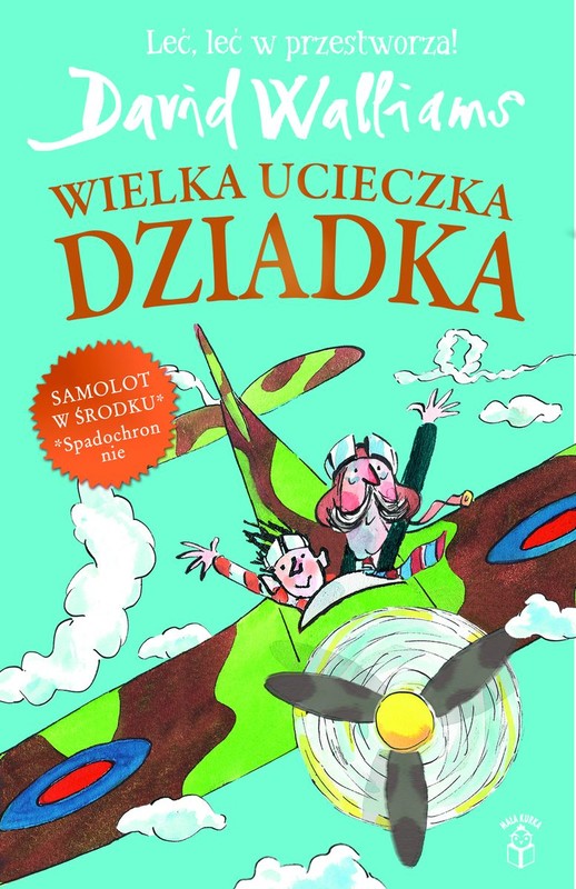 okładka Wielka ucieczka Dziadka wyd. 2025 książka