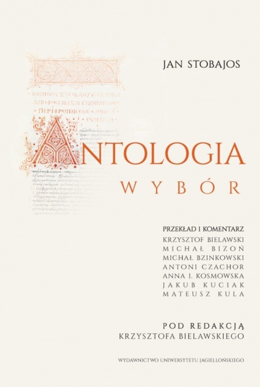 okładka Antologia. Wybór książka