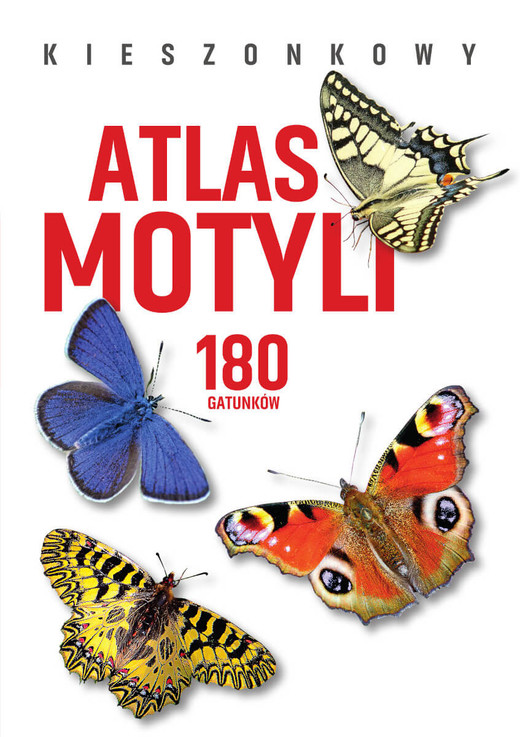 okładka Kieszonkowy atlas motyli. 180 gatunków książka