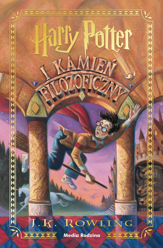 okładka Harry Potter i Kamień Filozoficzny. Harry Potter książka