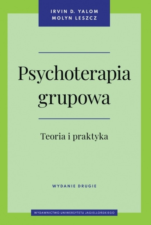 okładka Psychoterapia grupowa.. Teoria i praktyka wyd. 2 książka
