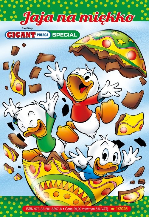 okładka Gigant Poleca Special. Jaja na miękko. Tom 1/2025 książka | null null